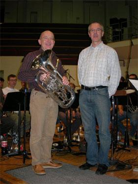 Steve and conductor Luc Vertommen - 20080617110552.jpg